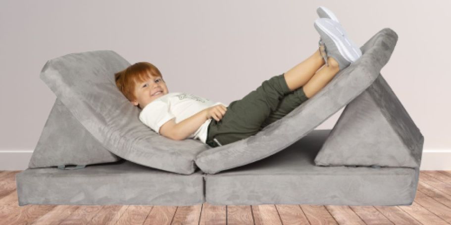 Huddle Customizable Kids Couch Just $60 Shipped on Walmart.com (Reg. $199) | Similar to Trendy Nugget Couch!