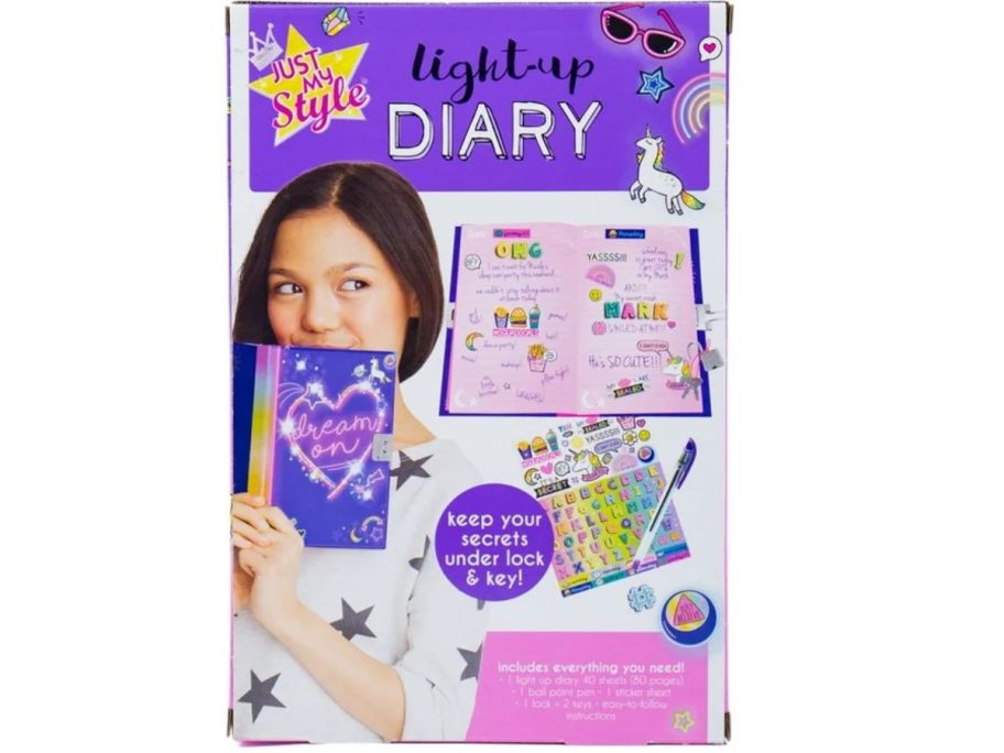 Just My Style Light Up Diary