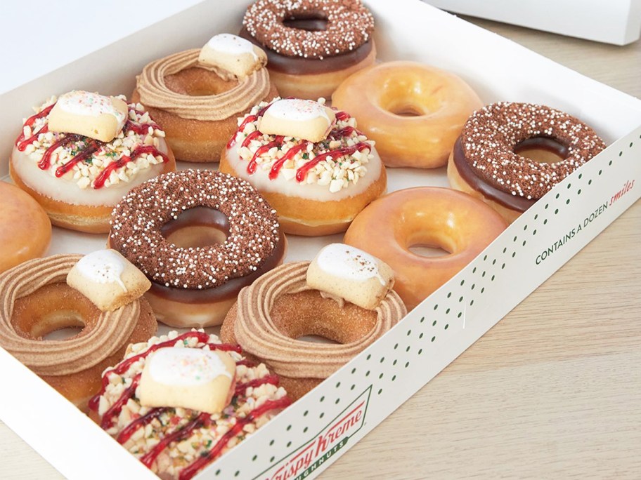 box of Krispy Kreme Pop-Tarts doughnuts