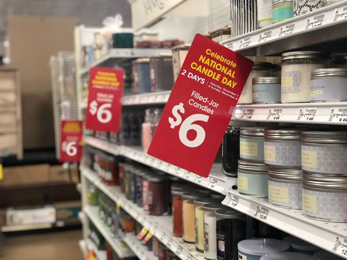 Kroger Candle Day Starts 12/7 | Large Jar Candles ONLY $6 (Regularly $20)