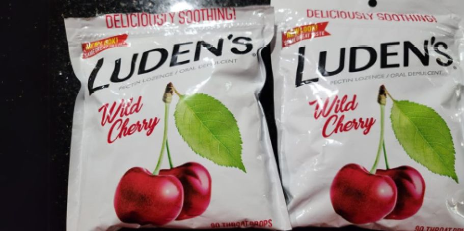 Luden’s Throat Drops 90-Count 2-Pack JUST $5.67 Shipped on Amazon (Only $2.83 Each)