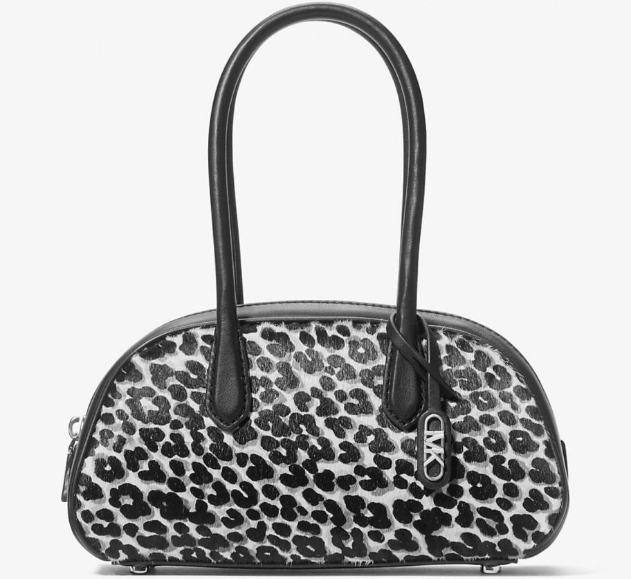 a small leaopard print handbag