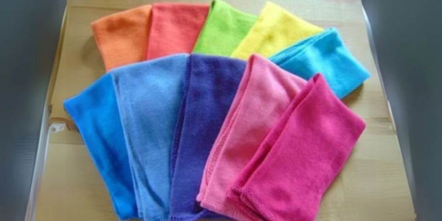 Mainstays Dishcloth 10-Pack Only $2.67 on Walmart.com (Easy Paper Towel Replacement!)