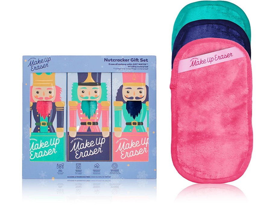 Makeup Eraser 3 Piece Nutcracker Makeup Eraser Set