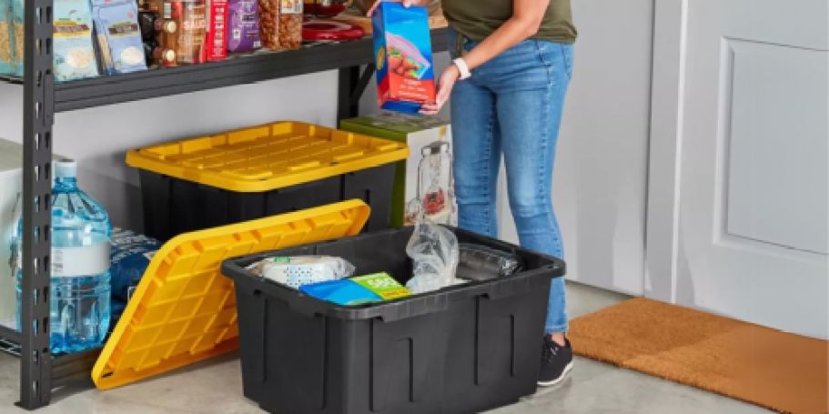 Heavy Duty Storage Totes Only $7.98 at Sam’s Club