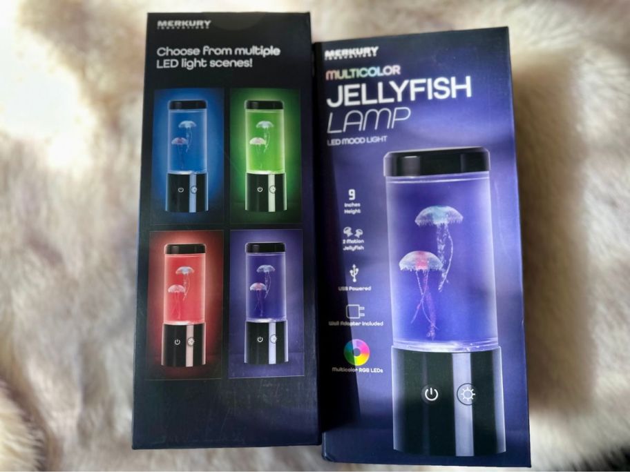 Merkury Innovations Jellyfish Lamp in a box