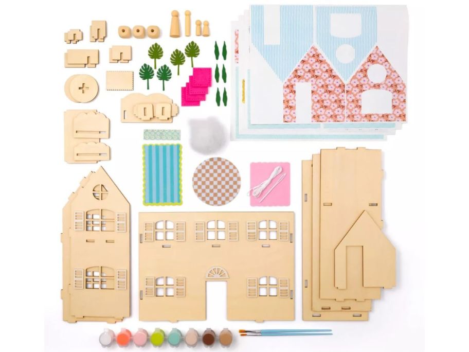 A Mondo Llama Build Your Own Dollhouse