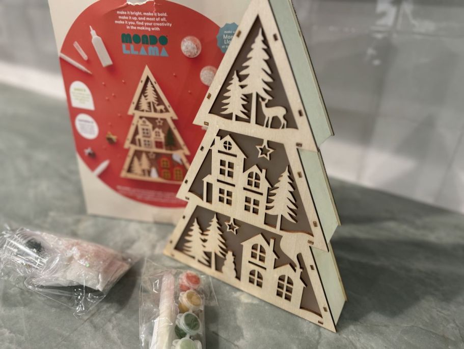 Mondo Llama Lit Layered Wood Tree Kit JUST $13.50 at Target (Get the Anthro Look for MUCH Less!)