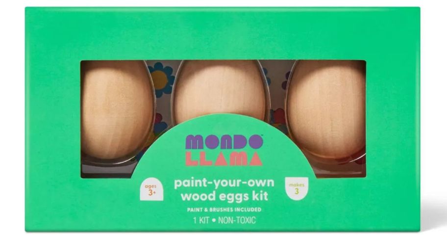 A Mondo Llama Paint Your Own Wooden Eggs