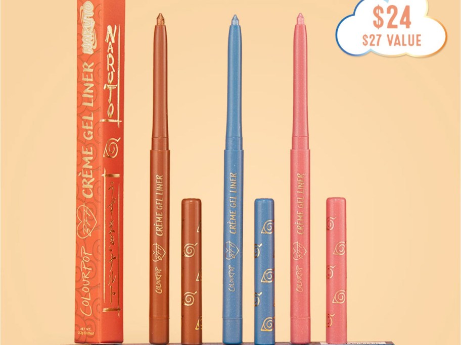 Naruto eyeliner set