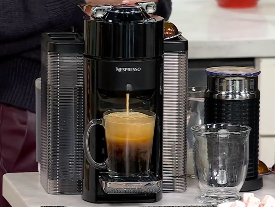 Nespresso Evoluo Coffee & Espresso Maker Bundle From $132.98 Shipped ($300 Value)