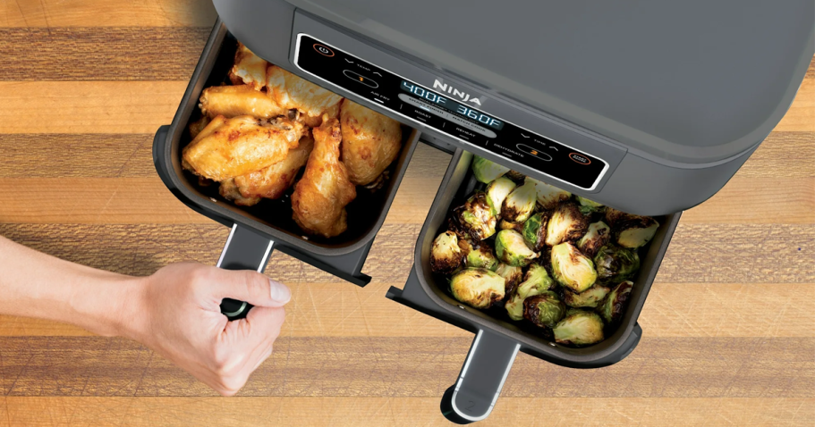 Up to 50% Off Ninja Kitchen Items on Walmart.com | Dual Basket Air Fryer Only $98 Shipped!