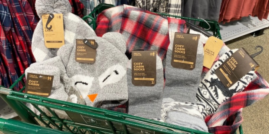 Buy 1, Get 2 FREE Northeast Outfitters Cozy Socks, Slippers, Hats, Blankets, & More