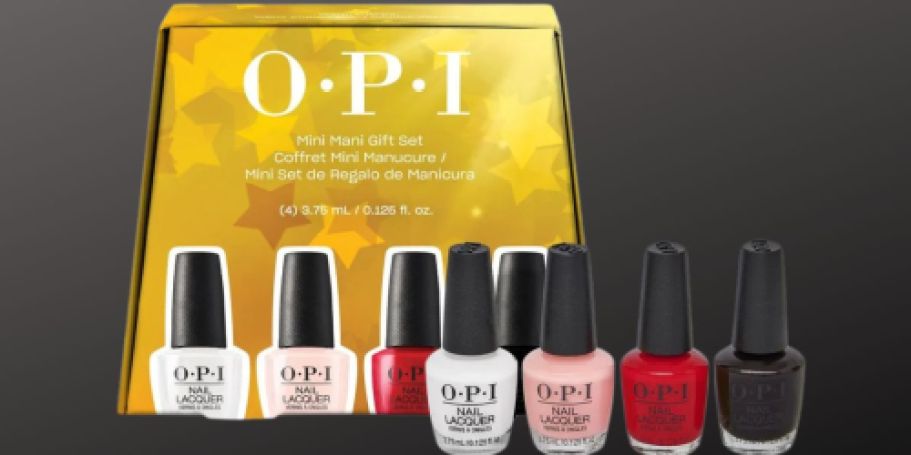 OPI ‘Wicked’ Nail Polish Gift Set Only $4.99 on Walmart.com (Reg. $20) | Easy Valentine’s Gift Idea!