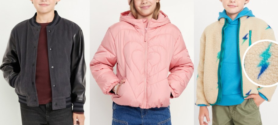 Old navy kids jackets