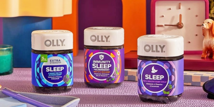 OLLY Sleep Gummies from $10.69 Shipped on Amazon (Adult & Kid-Friendly Options!)