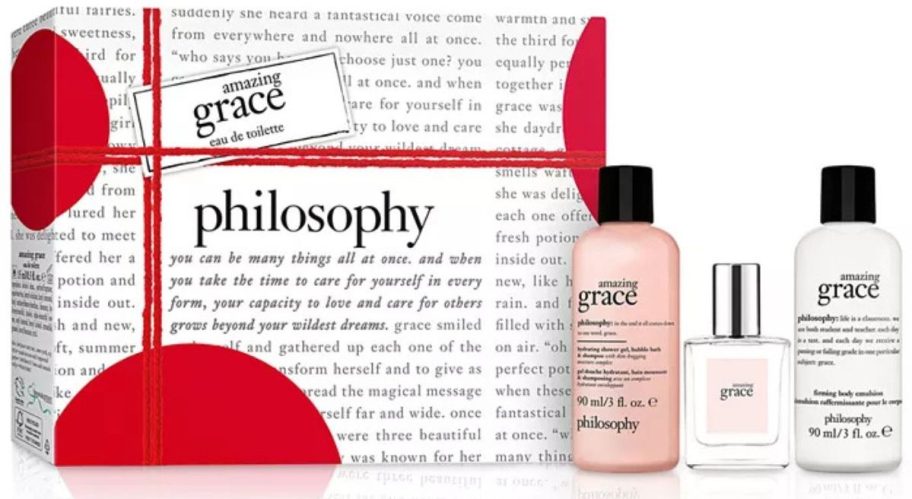 Philosophy Amazing Grace Eau de Toilette 3 Piece Gift Set