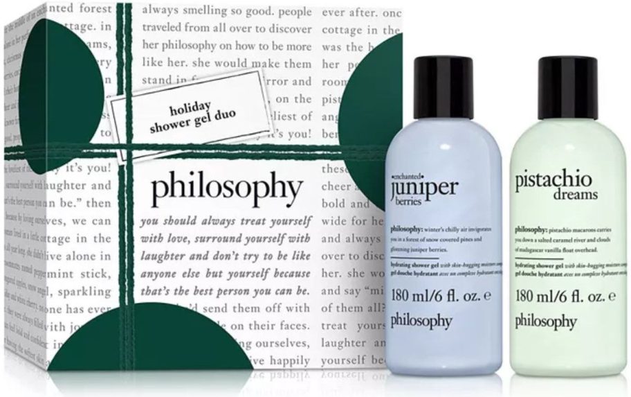 Philosophy shower gel gift set