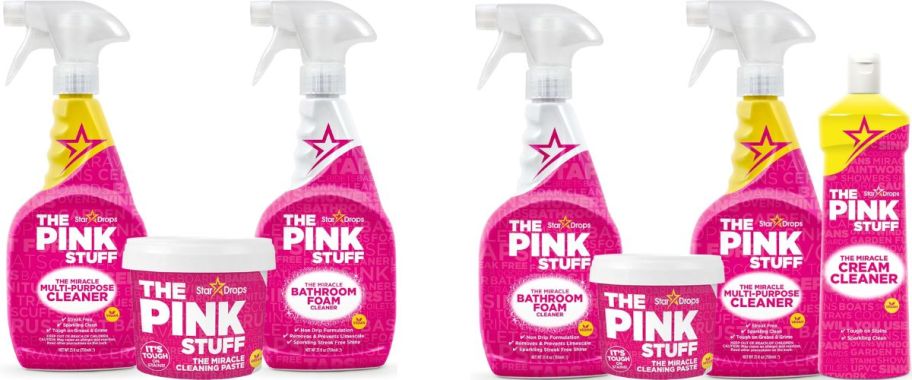 7 Pink Stuff products