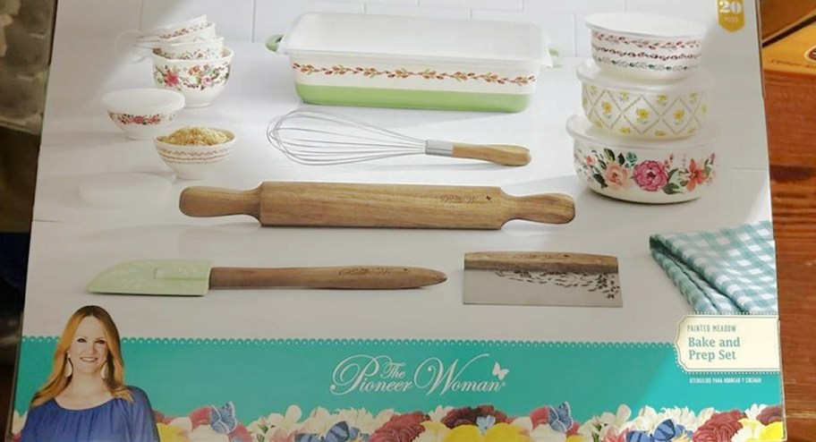 Pioneer woman wooden spoon set-2