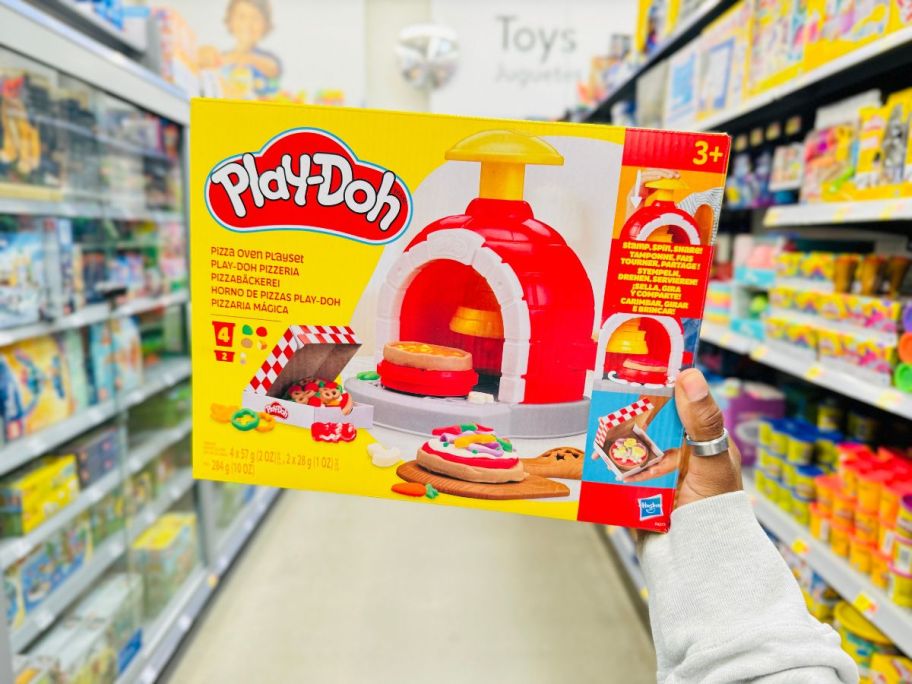 play-doh kitchen creations pizza oven set in store