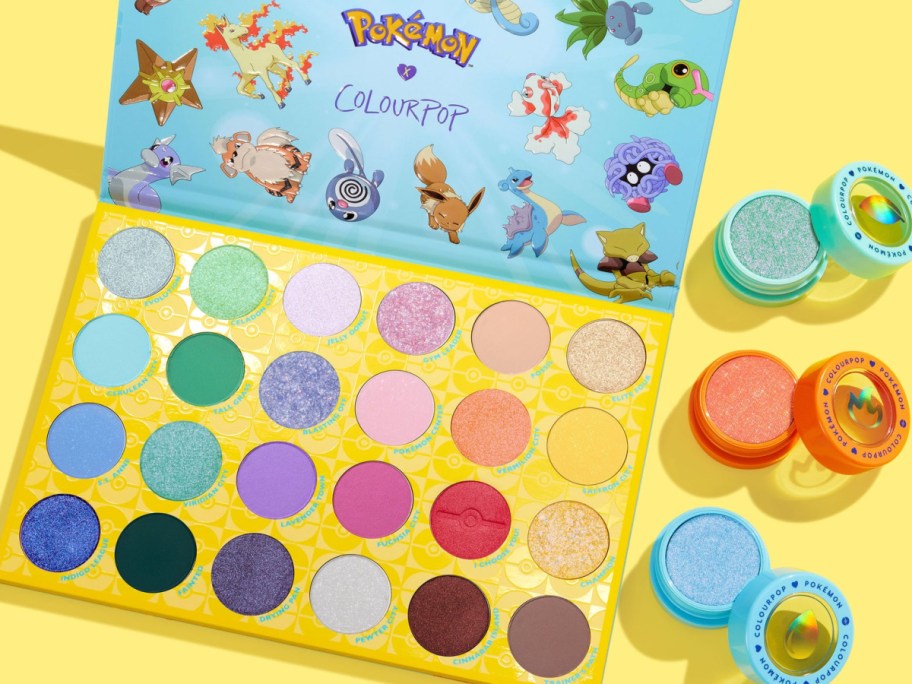 Pokemon Super Effective Eyeshadow & Palette Set