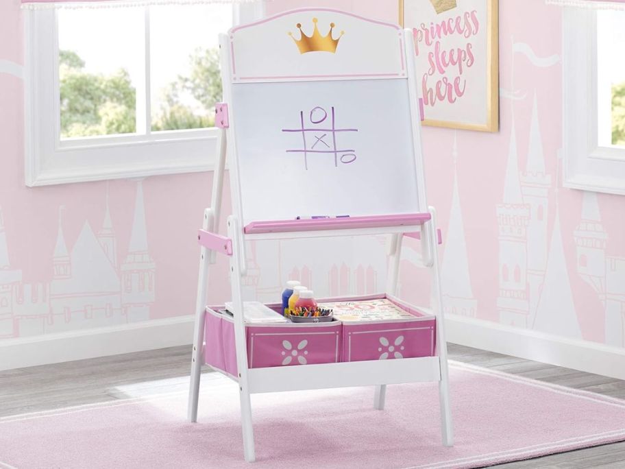 Princess Crown Activity Easel in play room