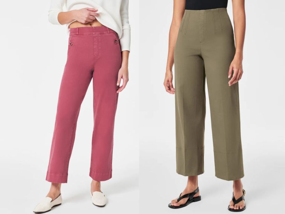 SPANX Stretch Twill Cropped Pant