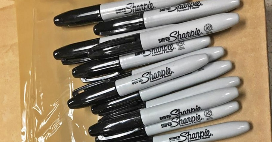 Sharpie Super Permanent Markers 12-Pack Just $7 on Amazon (Reg. $19)