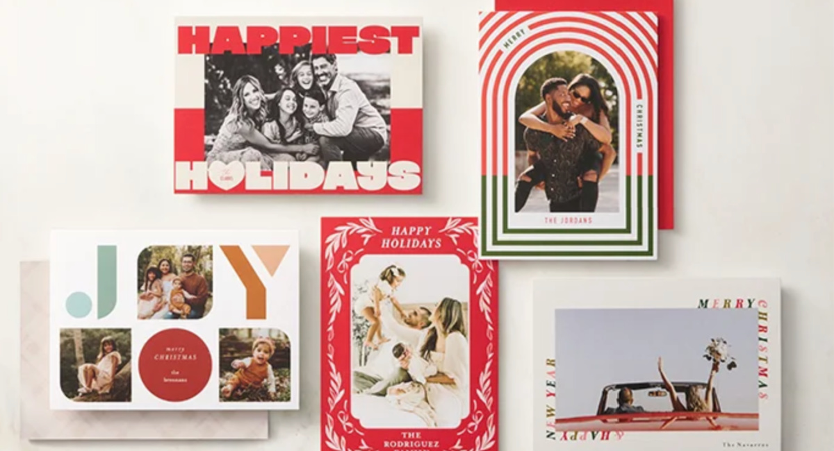 15 FREE Shutterfly Holiday Cards from (Just Pay Shipping