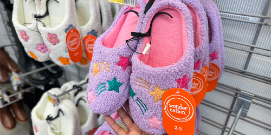 Cozy Kids Slippers UNDER $7 on Walmart.com