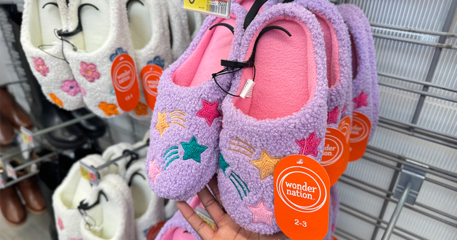 Wonder Nation Slippers