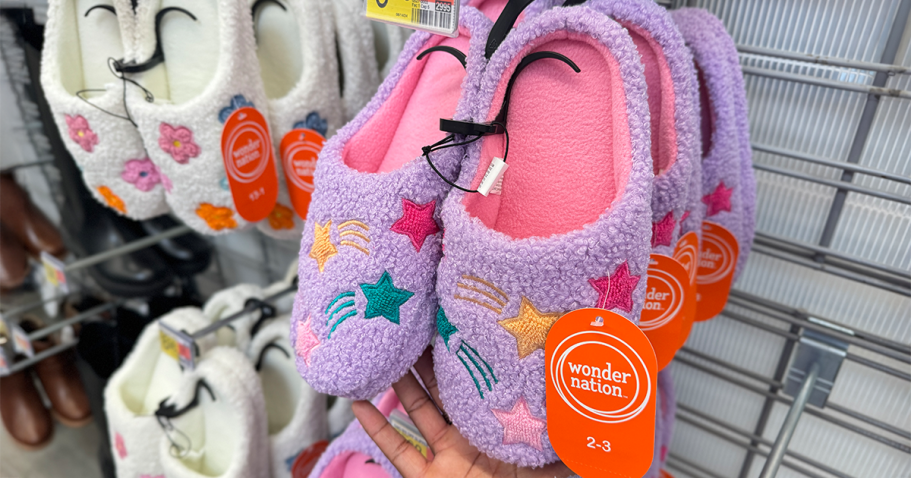 Cozy Kids Slippers UNDER $7 on Walmart.com