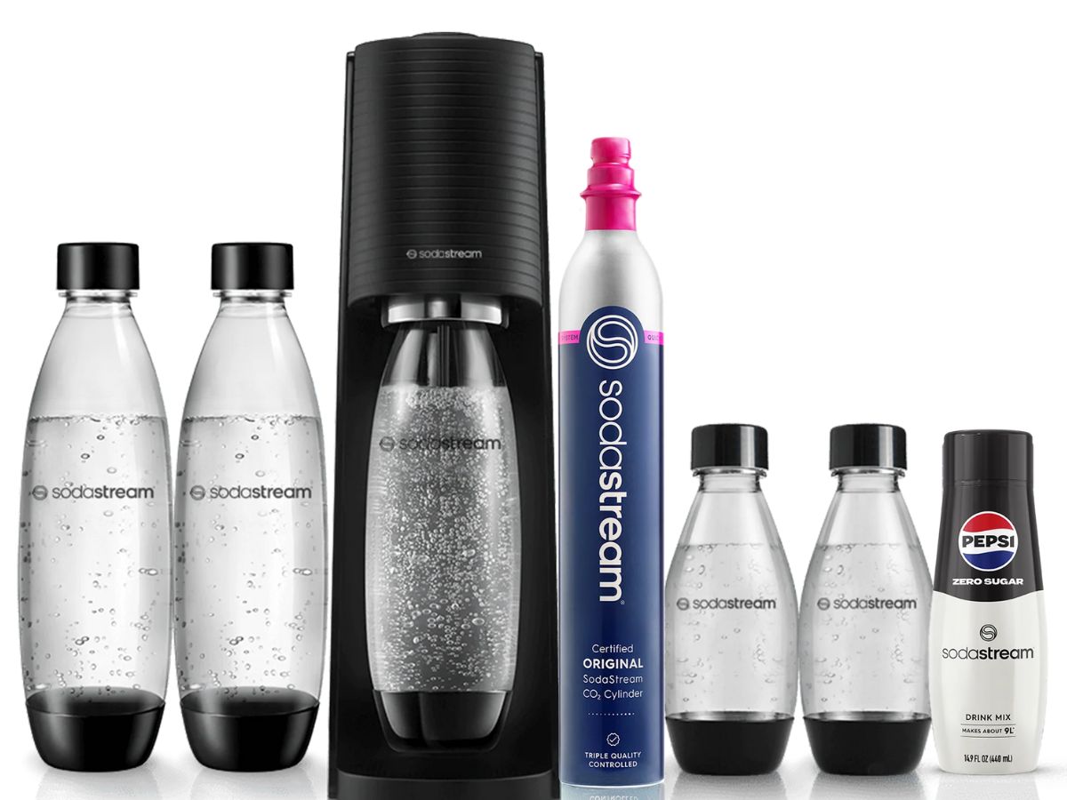 SodaStream Terra Sparkling Water Maker Starter Kit Just $59.99