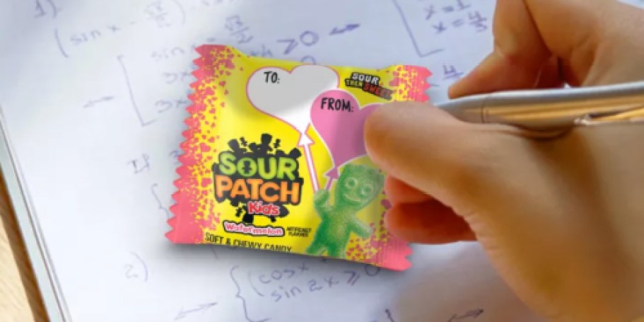 Sour Patch Kids Valentine’s Day Classroom Pack Just $3.99 on Amazon