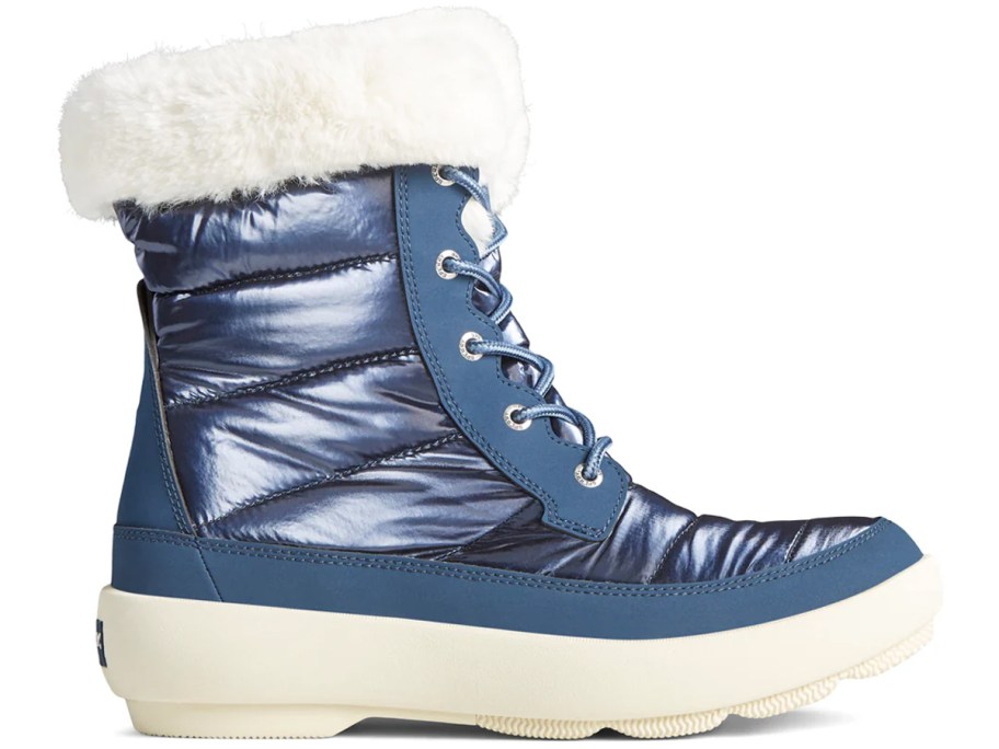 Sperry Women's Bearing Plushwave Metallic Snow Boots