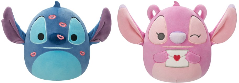 valentines day stitch squishmallows plush