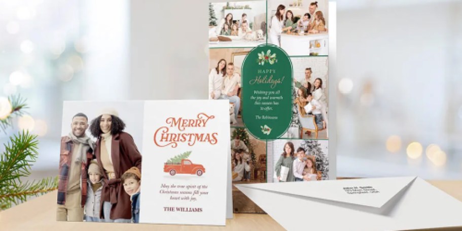Get 75% Off Staples Photo Cards | 25 Holiday Cards JUST $8.75 w/ Free Next-Day Pickup