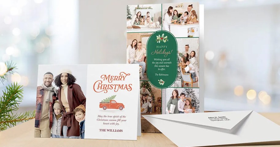 Staples Christmas cards 