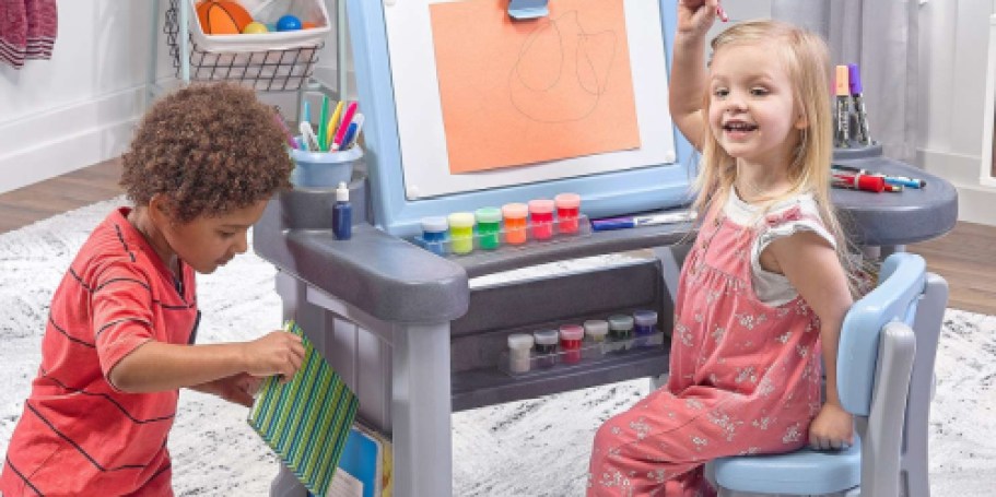 Step2 Studio Art Desk Only $64.99 Shipped + Get $10 Kohl’s Cash