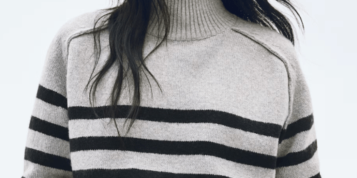 Up to 80% Off H&M Women’s Clothing – Under $5 Sweaters and Tops!