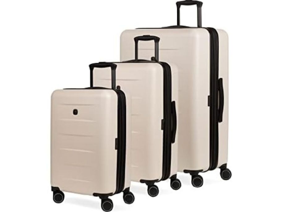 SwissGear Eclipse Hardside Expandable 3-Piece Luggage Set