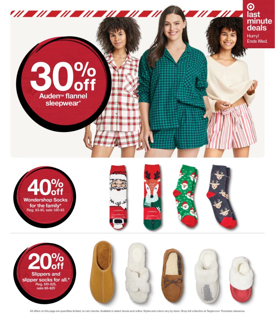 page from Target ad