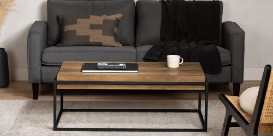 Up to 70% Off Target Furniture Sale | Industrial Coffee Table Only $62 Shipped