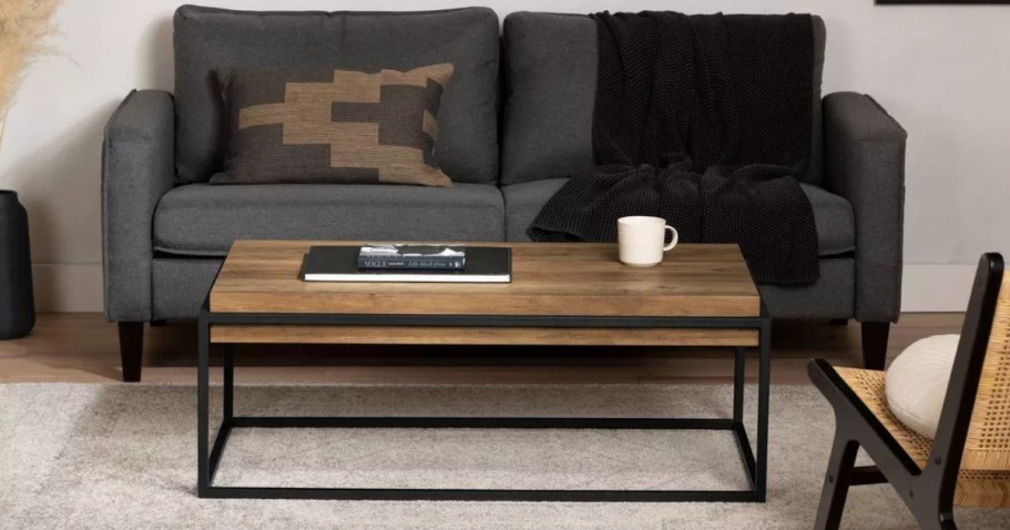 Up to 70% Off Target Furniture Sale | Industrial Coffee Table Only $62 Shipped