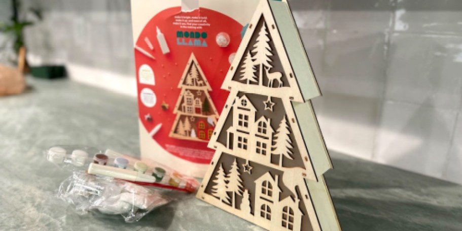 Anthro-Inspired Mondo Llama Christmas Tree Craft Kit Just $13.50 at Target (+ More from $4.50!)