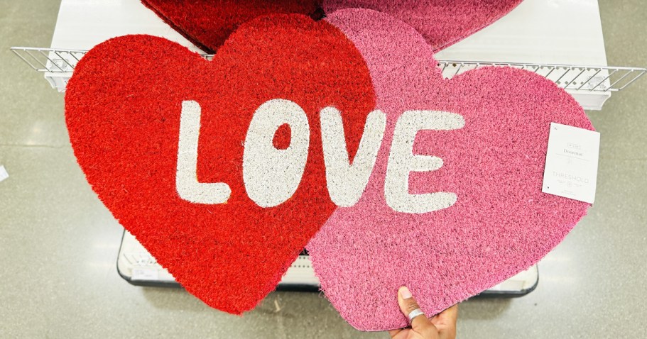 Valentine’s Day Doormats Only $13 on Target.com