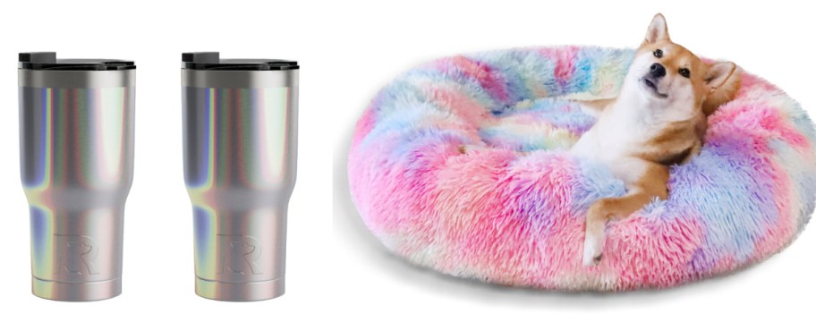 Tumblers and pet beds