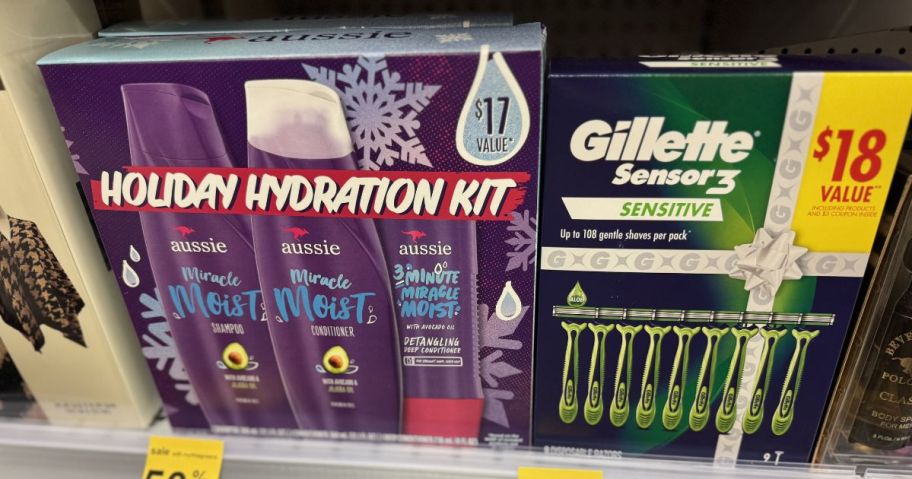 Walgreens Beauty Gift Set Aussie & Gillette