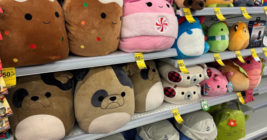 70% Off Squishmallows at Walgreens | Styles from $3.89